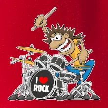 I love rock bubeník