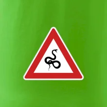 Dopravní značka - Pozor had