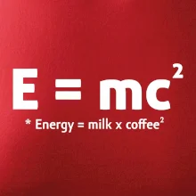 e = mc2 - coffee milk