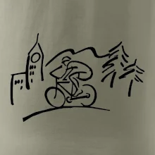 Cyklista na výletě