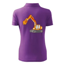 Bagr bez nápisu oranžový