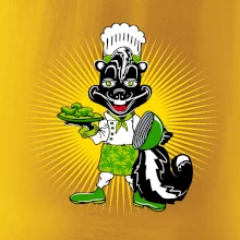 Skunk kuchař (Pecka design)