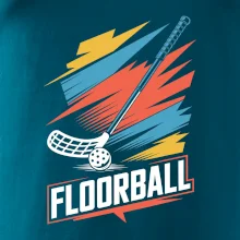 Floorball - barvy a hokejka
