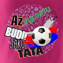 Až vyrostu budu jako táta - fotbalista