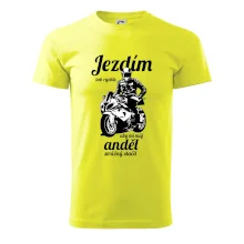 Silniční motorka - jezdím tak rychle, aby mi můj anděl strážný stačil