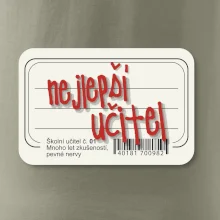 Nejlepší učitel sešit