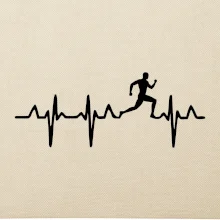 EKG běžec - muž