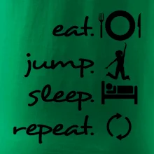 Eat jump sleep repeat