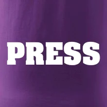 Novinář nápis - Press