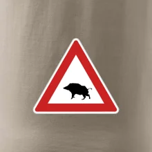 Dopravní značka - Pozor divočák