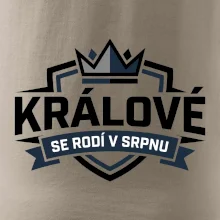 Erb a koruna - králové se rodí v srpnu