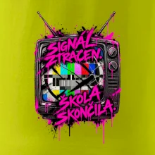SIGNÁL ZTRACEN. ŠKOLA SKONČILA.