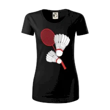 Badminton - pálka a košík