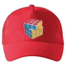 Rubikova kostka kreslená