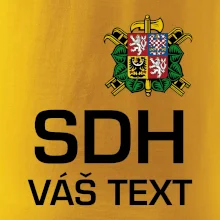 Sbor dobrovolných hasičů - znak bez nápisu + Nápis na zádech Sbor dobrovolných hasičů - znak bez nápisu + Nápis na zádech