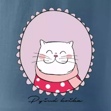 Pyšná kočka fialová