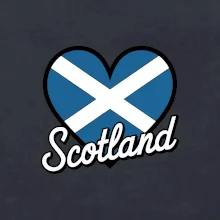Scotland Srdce s vlajkou Scotland Srdce s vlajkou