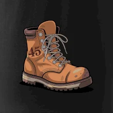 Turistická narozeninová bota 45