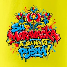 Streetart - Su Moravačka a su na to pyšná!