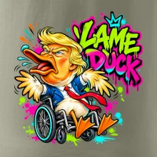 Trump lame duck graffiti