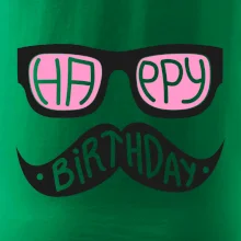Mustache narozeniny - brýle