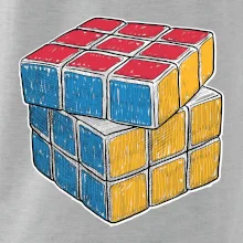 Rubikova kostka kreslená