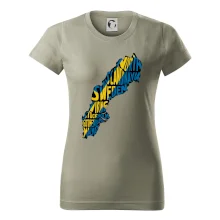 Mapy - názvy měst - Švédsko