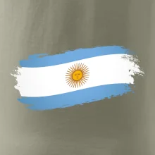Argentina vlajka okousaná