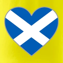 Skotské srdce na prso