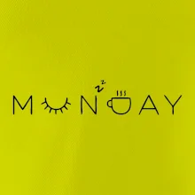 Monday nápis