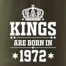 Kings are born in 1972