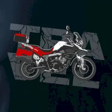 Cestovní enduro červená