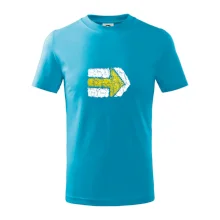 Párová turistická značka žlutá