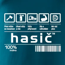 Čárový kód - Hasič