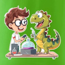 Chemik a dinosaurus - kluk / holka