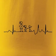 Ekg maminka a holka + kluk