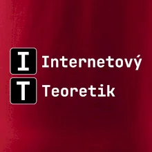 IT Nápis Internetový Teoretik