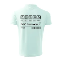 Čárový kód řidič kamionu