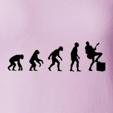 Evoluce kytarista - noha na kombu