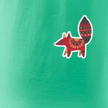 Folklor na prsu liška