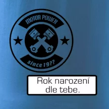 Motor power since (vlastní ročník)