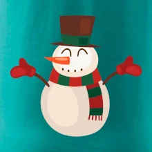 Vánoční sněhulák