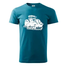 Holky, traktor stojí víc než bávo