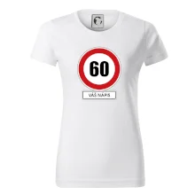 Dopravní značka - rychlost 60 - váš nápis