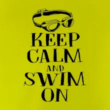 Keep calm and swim on