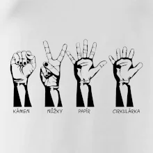 Kámen nůžky papír cirkulárka