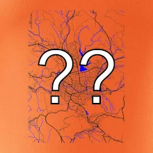 Vaše město - Mapa s vodními toky