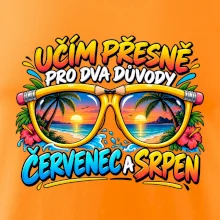 Učím kvůli červenci a srpnu letní prázdniny