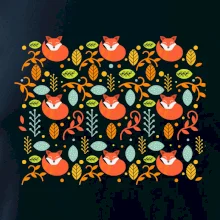 Folklor - devět lišek