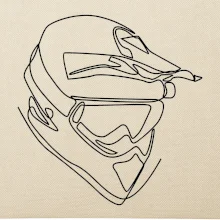 Helma, přilba jednim tahem